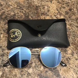 Ray-Ban Round Aviator Sunglasses RB3447-N (50mm)